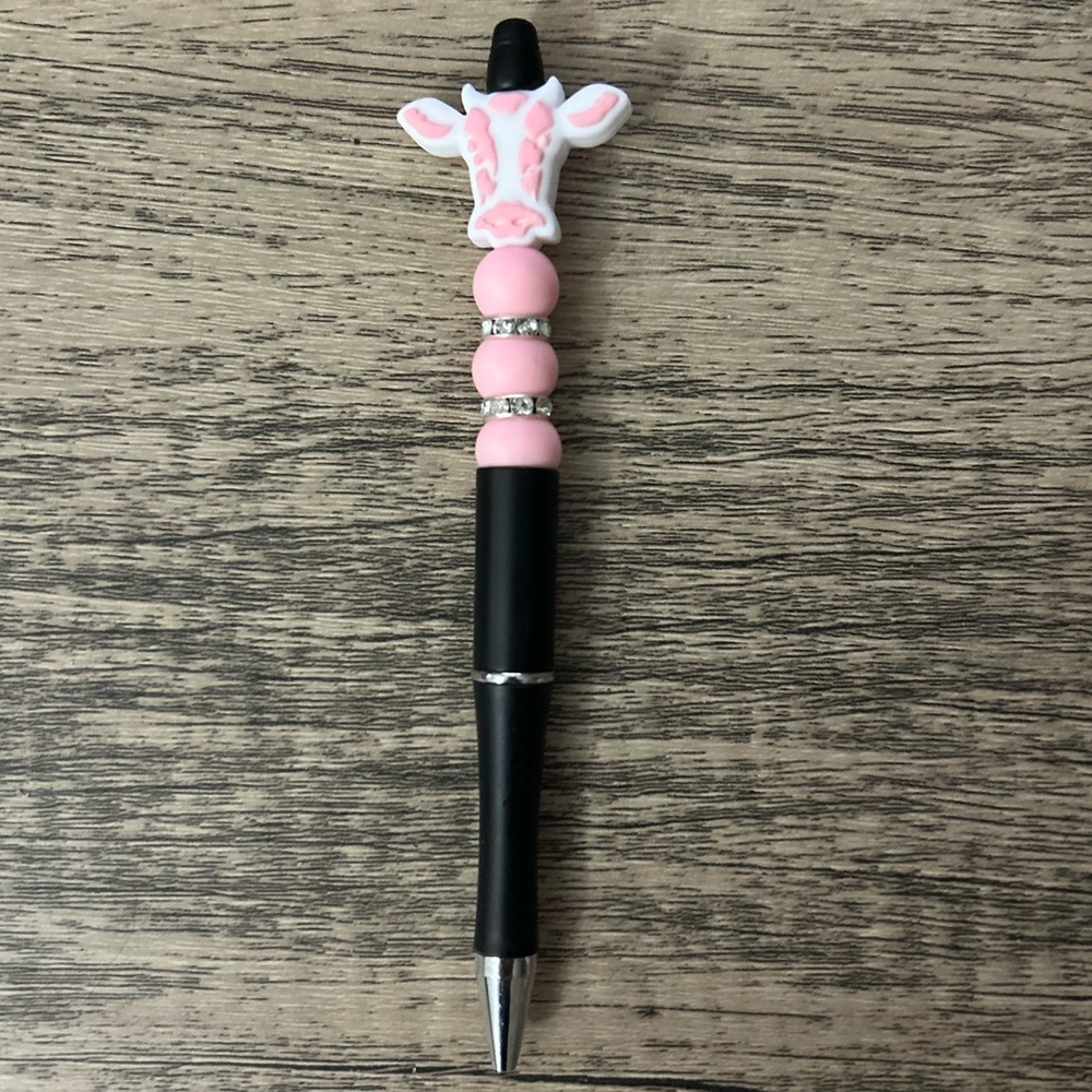 Beaded Cow Pen